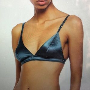 LOVE STORIES SATIN TRIANGLE BRA